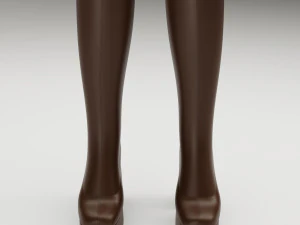 Collection set Naked Wolfe Boots 3D Model