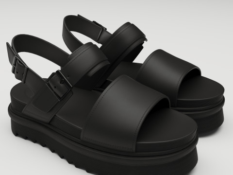 Sandals Dr Martens 3D 모델