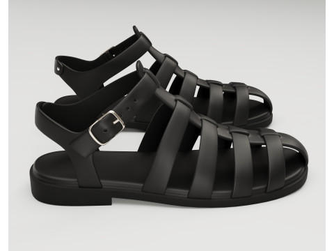 Ezerosy gladiators strappy sandals Modelo 3D
