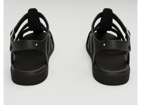 Ezerosy gladiators strappy sandals Modelo 3D