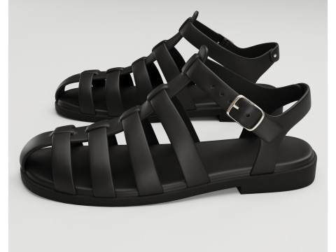 Ezerosy gladiators strappy sandals Modelo 3D