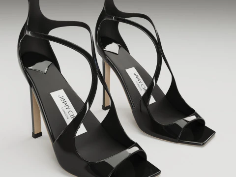 जिमी चू हील्स 3D मॉडल