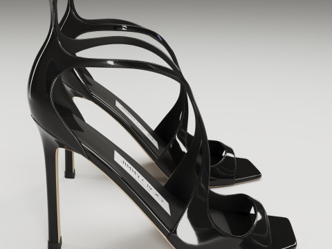Jimmy Choo heels Model 3D