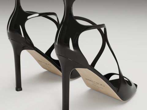 Jimmy Choo heels Model 3D