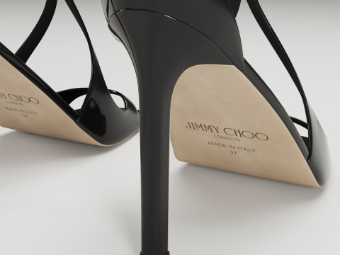 Jimmy Choo heels Model 3D