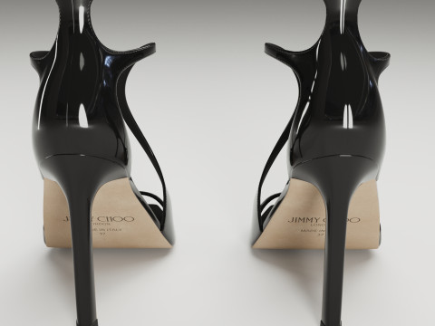 Jimmy Choo heels Model 3D