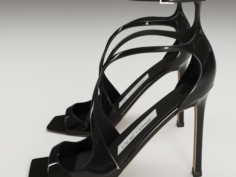 Jimmy Choo heels Model 3D