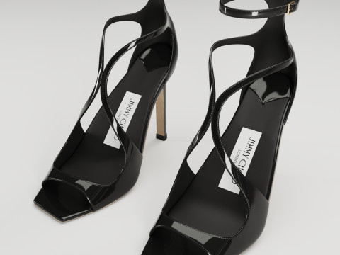 Jimmy Choo heels Model 3D