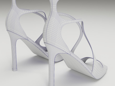 Jimmy Choo heels Model 3D