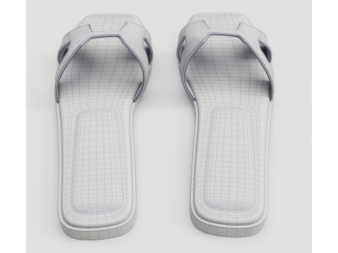 Hermes Sandals Collection 3D मॉडल