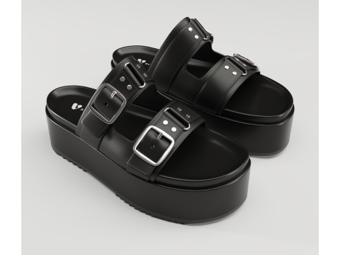 Sandals V by Very Wide Fit Collection 3Dモデル