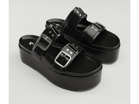Sandals V by Very Wide Fit Collection 3Dモデル