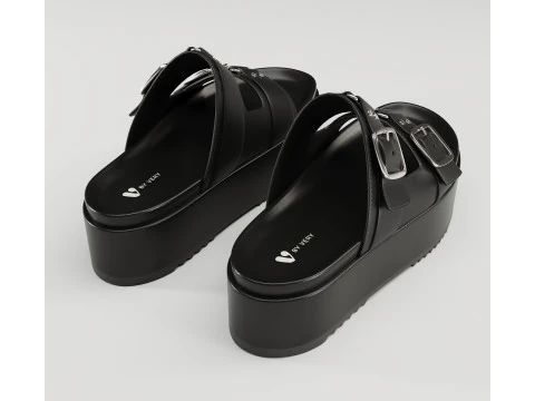 Sandals V by Very Wide Fit Collection 3D Model