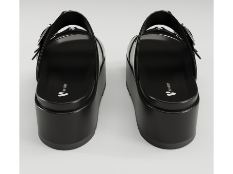 Sandals V by Very Wide Fit Collection 3Dモデル