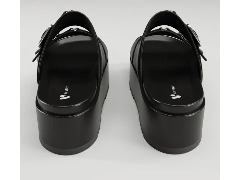 Sandals V by Very Wide Fit Collection 3D Model