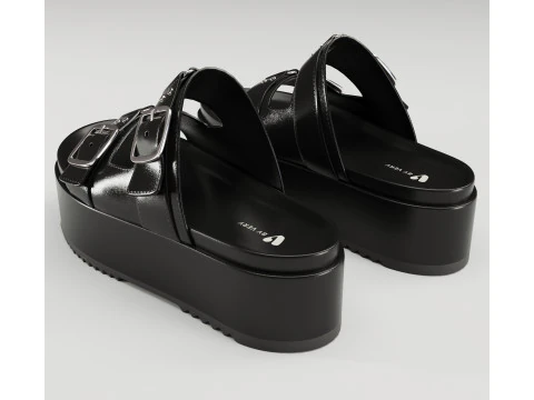 Sandals V by Very Wide Fit Collection 3D Model