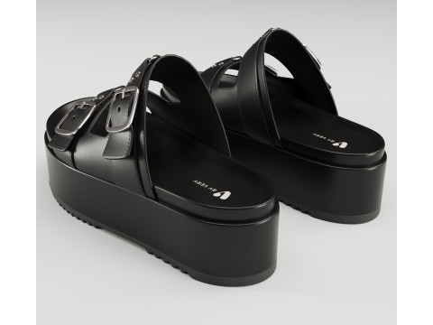 Sandals V by Very Wide Fit Collection 3Dモデル