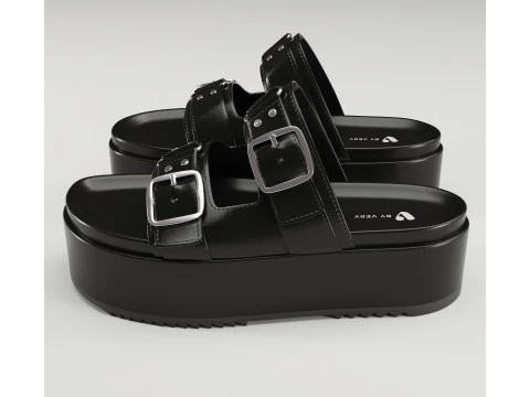 Sandals V by Very Wide Fit Collection 3D Model