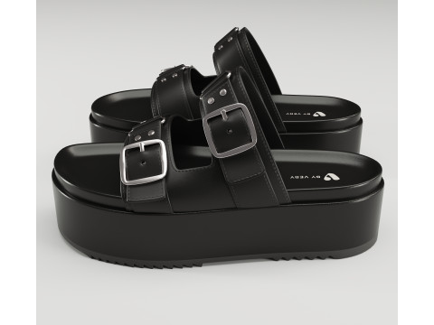 Sandals V by Very Wide Fit Collection 3Dモデル