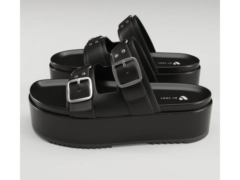 Sandals V by Very Wide Fit Collection 3D Model