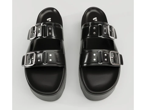 Sandals V by Very Wide Fit Collection 3D Model