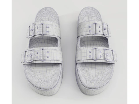 Sandals V by Very Wide Fit Collection 3D Model