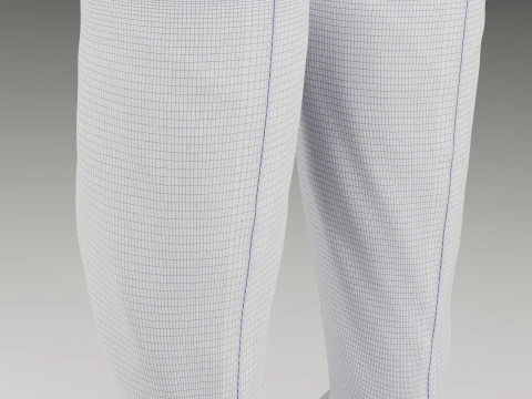 Collection of NOKWOL Emmie platform knee boots 3D Model
