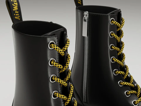 Dr Martens Jadon Max Platform Boots collection 3D Model