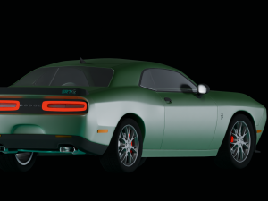 Dodge challenger srt hellcat 3D Model