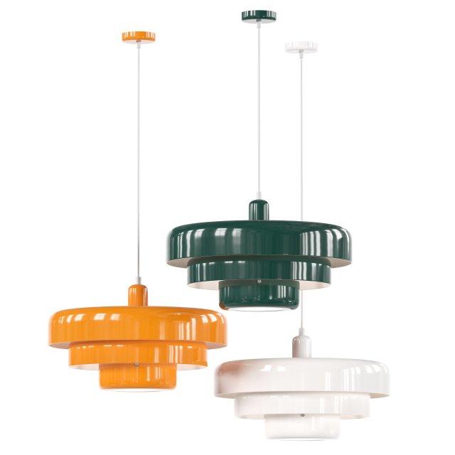 Bar Pendant Lamp Modello 3D .c4d .max .obj .3ds .fbx .stl .blend 