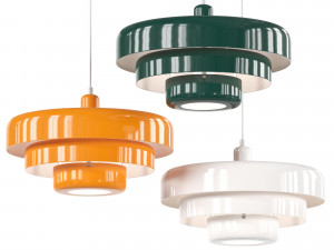 Bar Pendant Lamp Modello 3D
