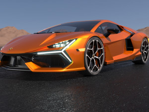 Lamborghin Revuelto 2023 3D-Modell