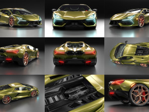 Lamborghin Revuelto 2023 3D-Modell
