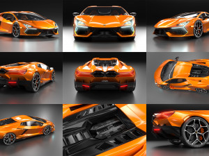 Lamborghin Revuelto 2023 3D-Modell