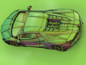 Lamborghin Revuelto 2023 3D-Modell