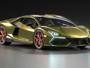 Lamborghin Revuelto 2023 3D-Modell