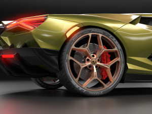 Lamborghin Revuelto 2023 3D-Modell