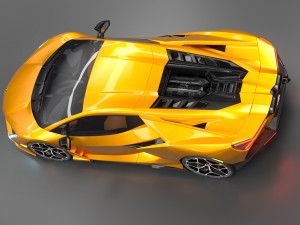 Lamborghin Revuelto 2023 3D-Modell