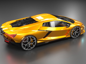 Lamborghin Revuelto 2023 3D-Modell