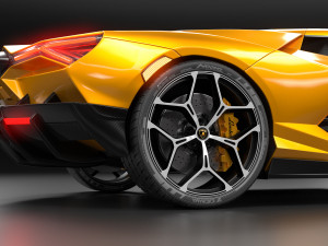 Lamborghin Revuelto 2023 3D-Modell