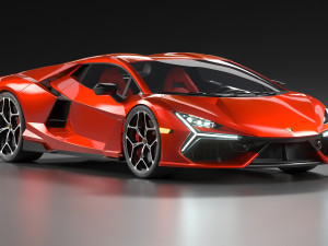 Lamborghin Revuelto 2023 3D-Modell