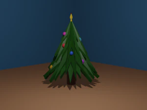 Albero di Capodanno Modello 3D