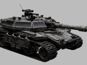 Concept art tank 3D मॉडल
