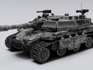 Concept art tank 3D Model