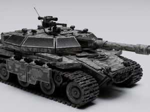 Concept art tank 3D Model