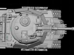 Concept art tank 3D Model