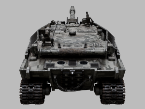 Concept art tank 3D Model