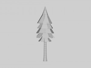 Tall Pine Tree 3D 모델