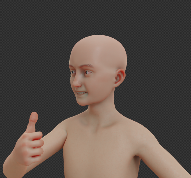 Ken 3D Model .c4d .max .obj .3ds .fbx .stl .blend 