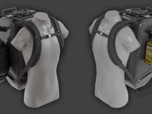 बस्ता 3D मॉडल